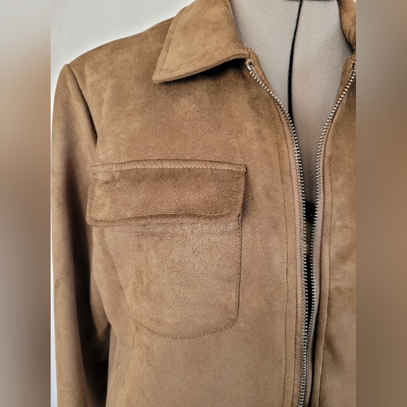 Philosophy faux suede jacket size medium - Picture 2 of 7